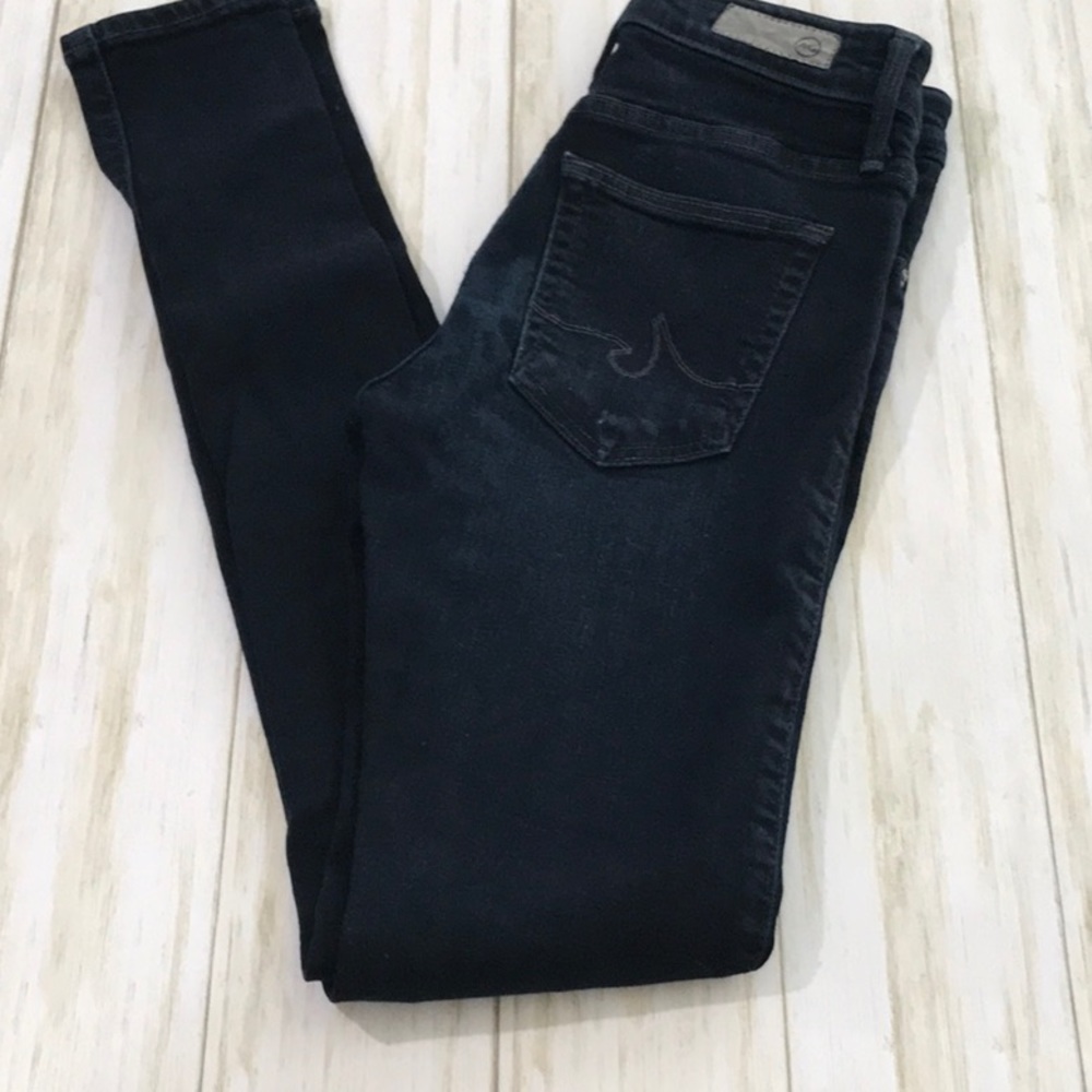ADRIANO GOLDSCHMIED DARK FARRAH SKINNY JEANS J 6
